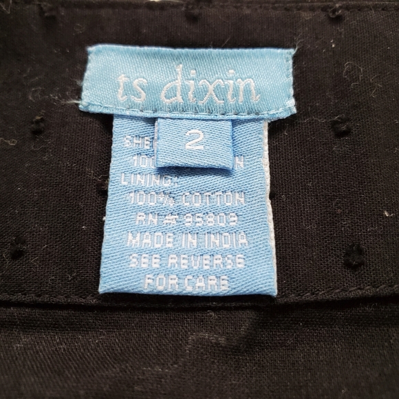 ts dixin Embroider S2 Cotton ALine Skirt - Picture 6 of 8